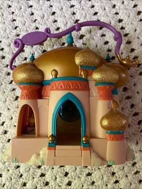 Disney Jasmine Palace Playset — Gold, Teal & Peach